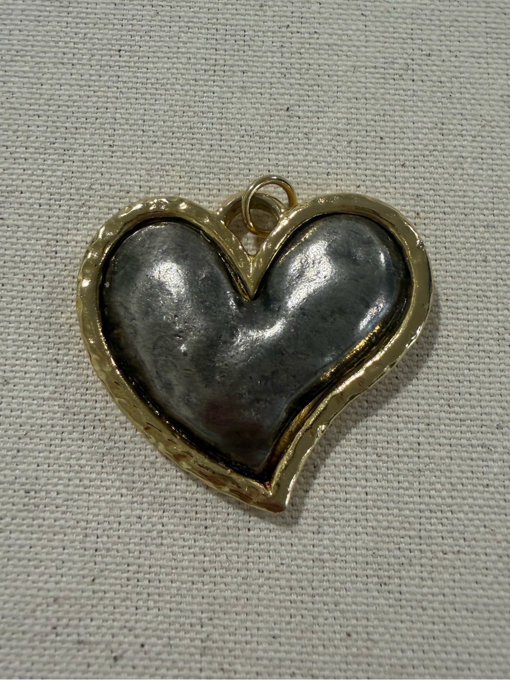 Vintage Attributed Edouard Rambaud Paris Puffy Heart Pendant